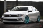 Volkswagen Jetta GLI on Vossen Wheels (LC-109T) 2018 года